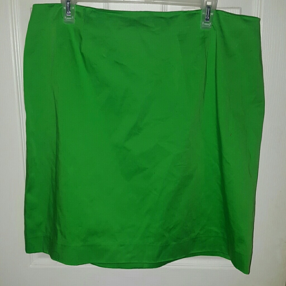 Lauren Ralph Lauren Kelly Green Skirt Sz 16